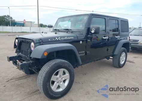 2017 Jeep Wrangler Unlimited Sport 4X4 z USA, uszkodzony, nr VIN 1C4BJWDGXHL583395